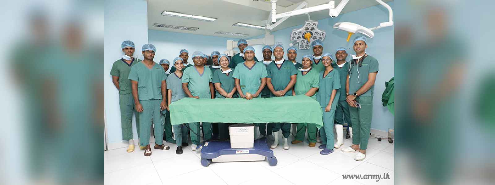 ගිනස් වාර්තා අතරට ගිය යුද්ධ හමුදා වෛද්‍යවරු